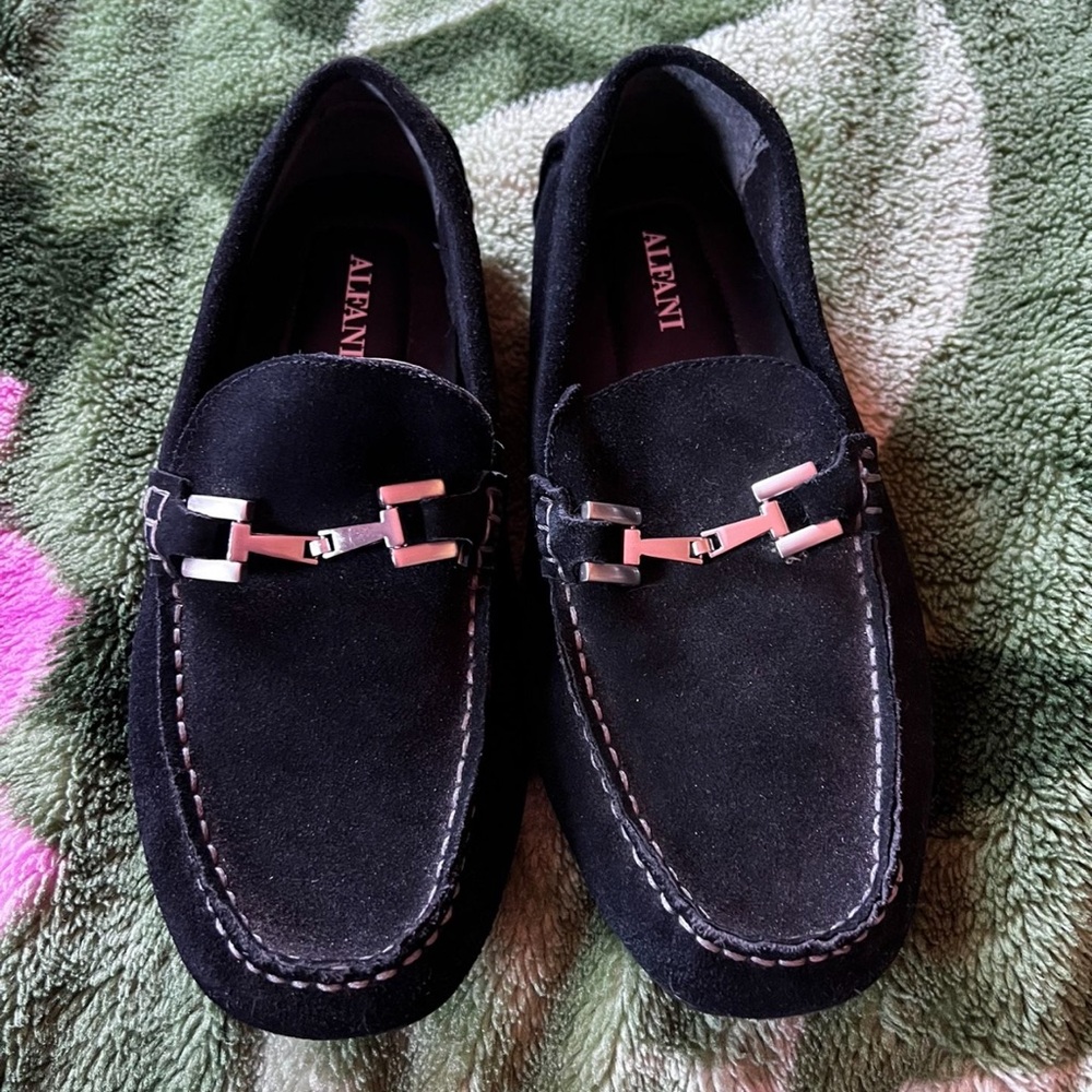 Alfani Men's Black Loafers